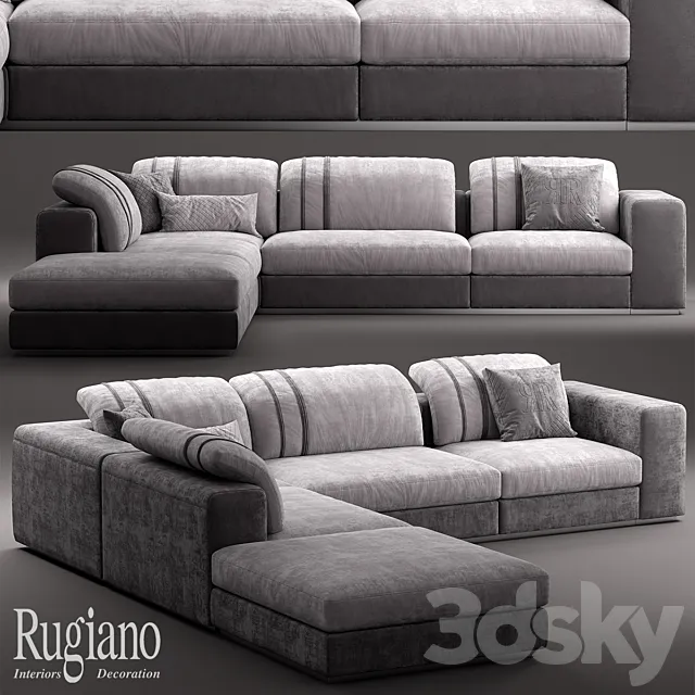 Sofa Rugiano MIAMI 3DModel