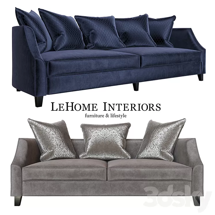 Sofa S059 / S060 3D Model