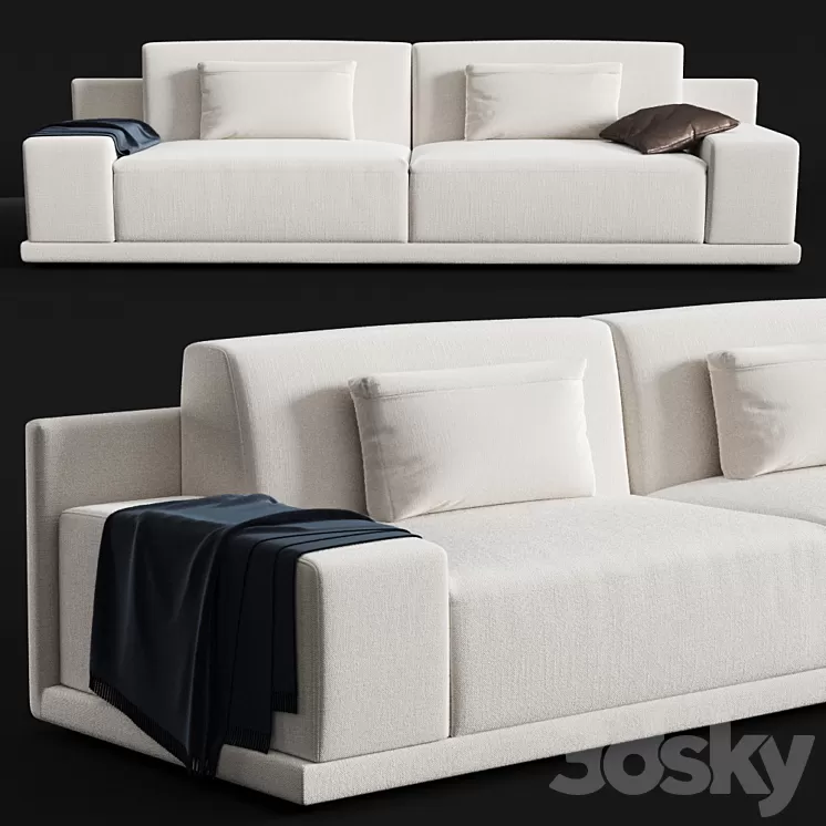 Sofa Sancal HAPPEN 3D Model