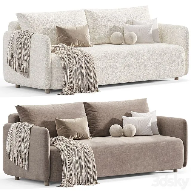 Sofa Sannes 3D Model