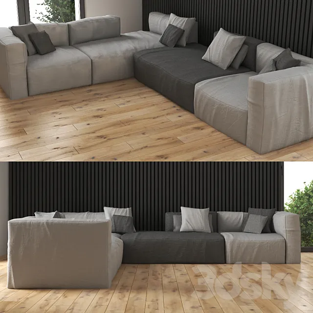 Sofa Scotch BIG 3D Model