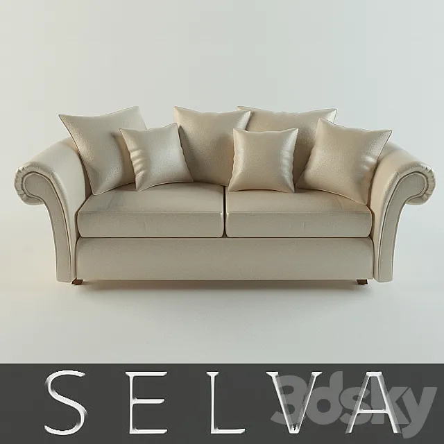 Sofa Selva Medea 3D Model