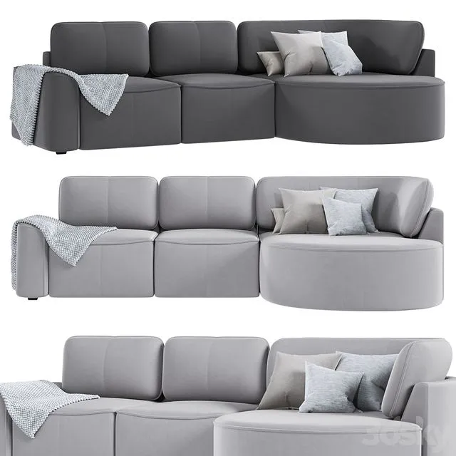 Sofa Shera 3D Model