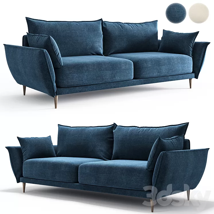 Sofa Shields Happy Deep Ocean 3D Model