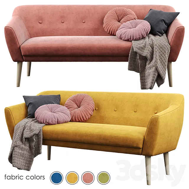 Sofa Signal Bergen 3 3D Model