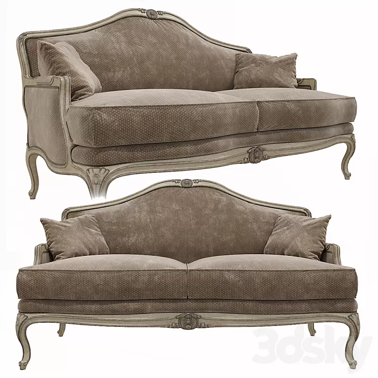 Sofa Silvano Grifoni 3D Model