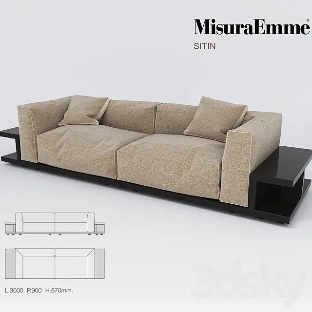 sofa SITIN 3DModel