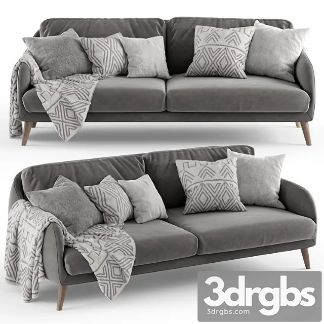 Sofa Sits Karin 3D Model Free