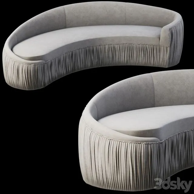 Sofa sofa KOKET Vamp II 3D Model