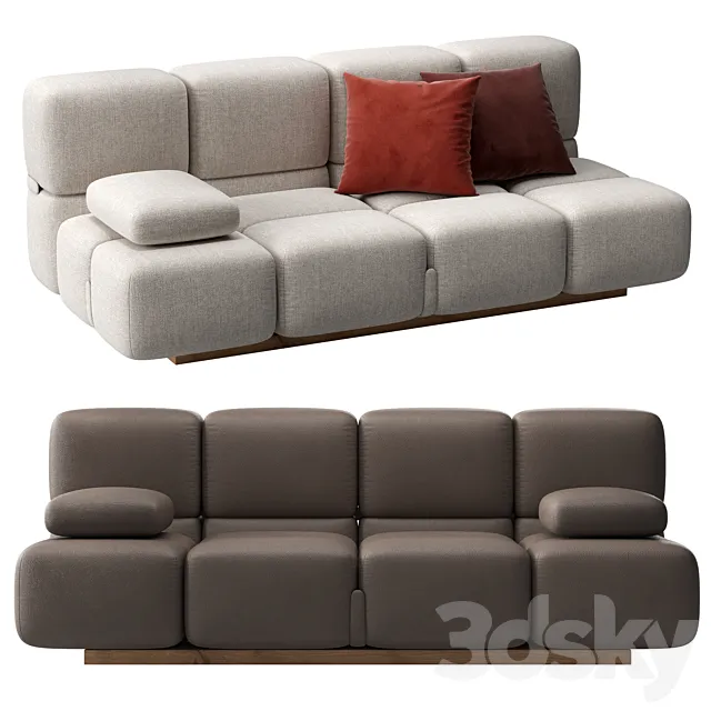 Sofa Sohay by Natuzzi 3DModel