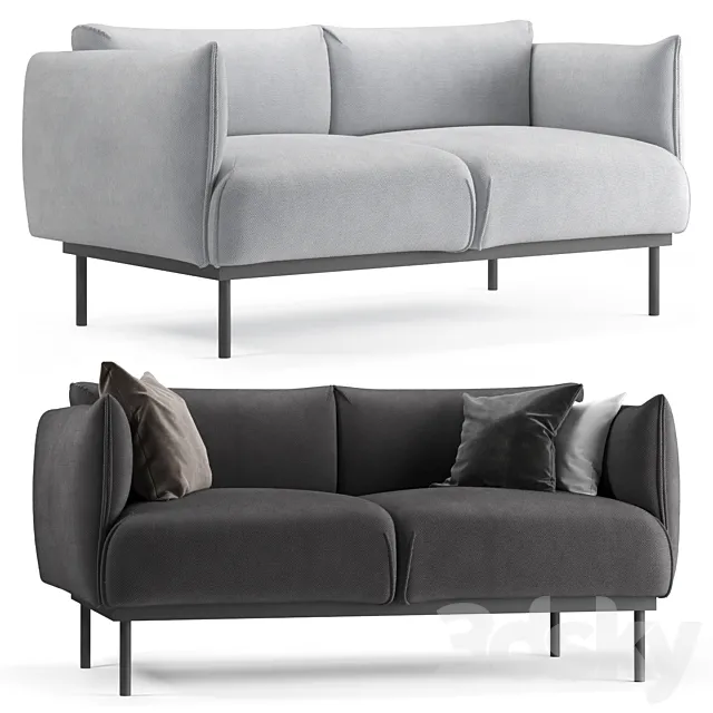 Sofa Soren Textile 3D Model