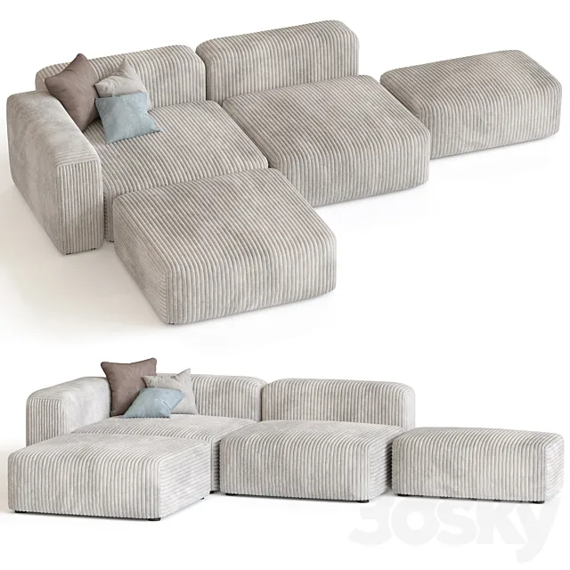Sofa Sorrento 3D Model