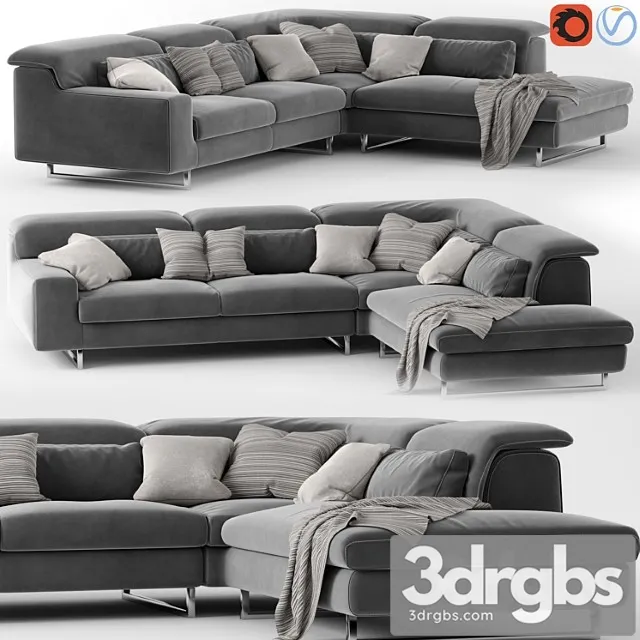 Sofa sound gamma 2 3D Model Free