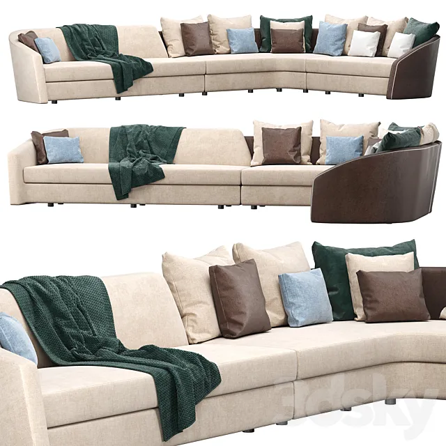 Sofa Stratum 3D Model