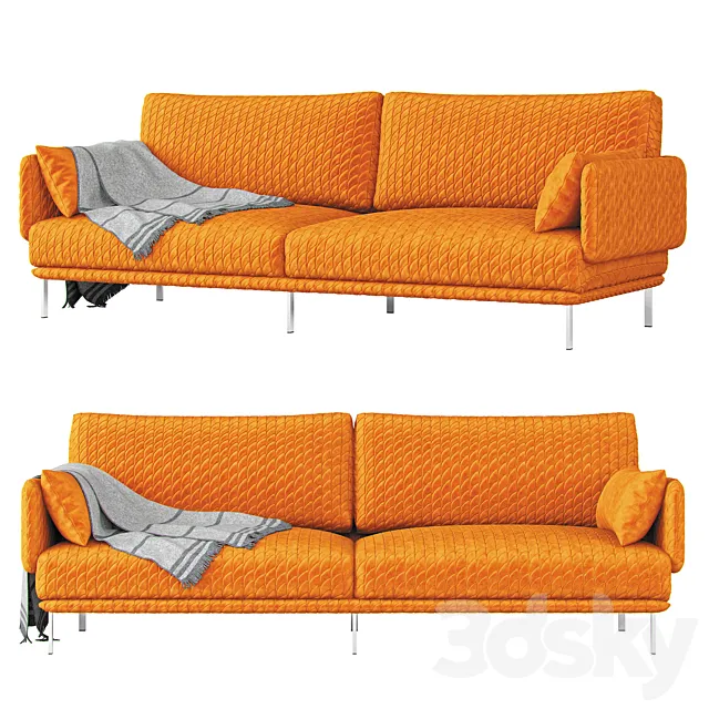 Sofa STRUCTURE BONALDO 3D Model