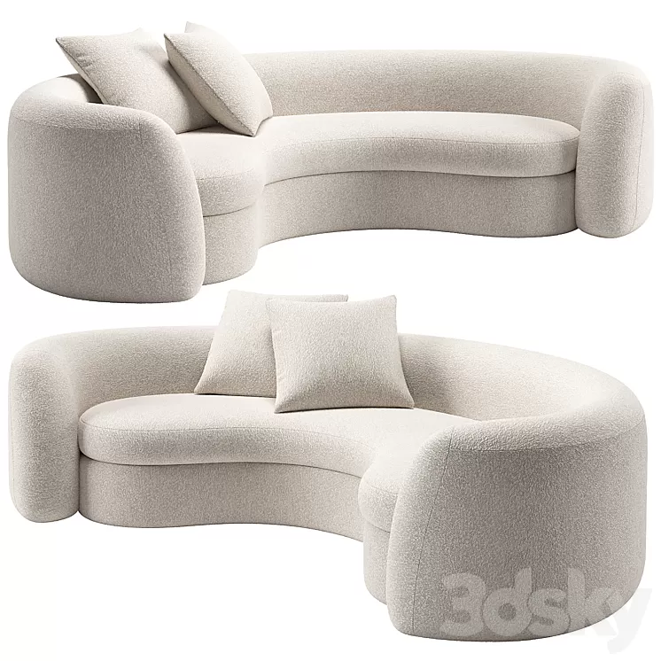 Sofa SYD / Christophe Delcourt 3D Model Free