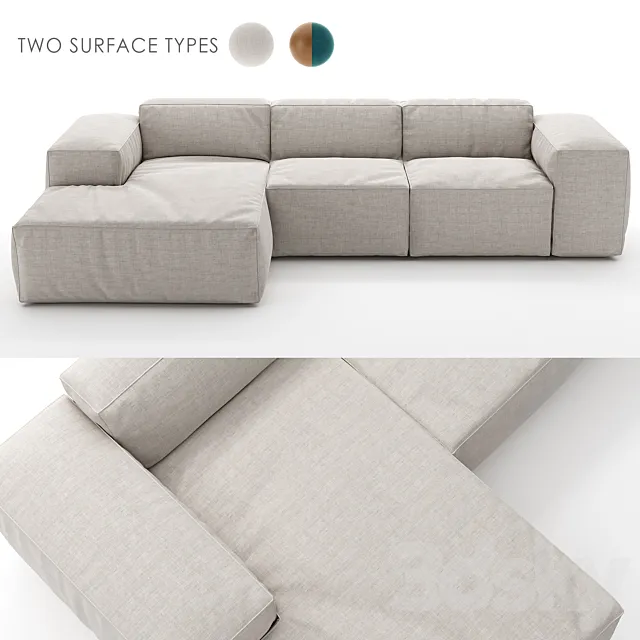 Sofa THECA Lucera 3D Model