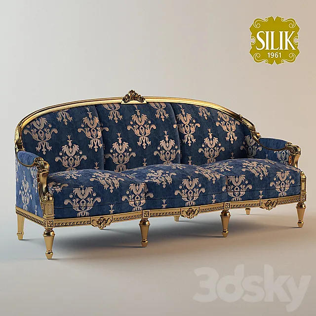 Sofa three places SILIK EROS 3D Model