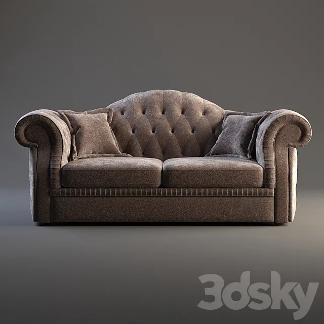 Sofa Tirador 3D Model