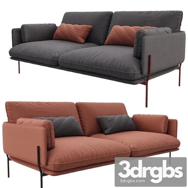 Sofa & tradition cloud 2 3D Model Free
