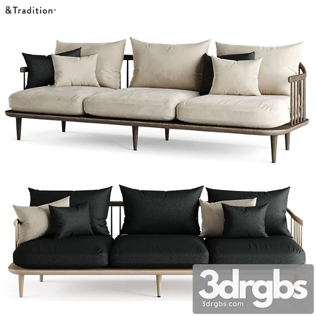 Sofa & tradition - fly sc12 sofa by space copenhagen