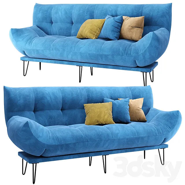 sofa transformer Savona 3D Model