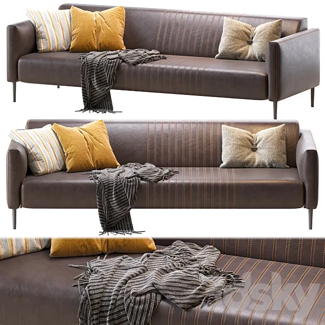 Sofa TUXEDO D3M 3D Model