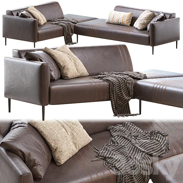 Sofa TUXEDO S43 3DModel