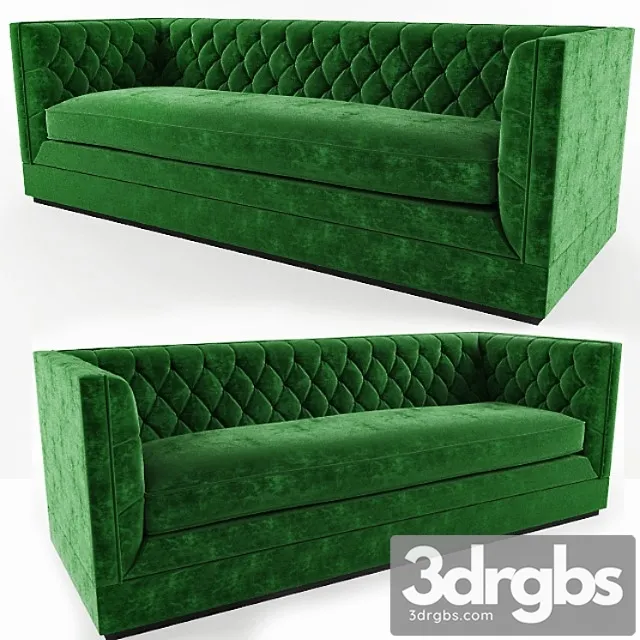 Sofa tuxedo sofa 2 3D Model Free