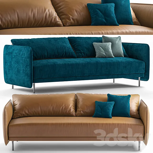 Sofa Twils Graffiti sofa 1 3D Model