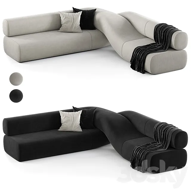 Sofa Twist 3DModel