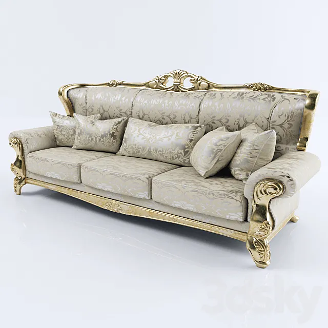 Sofa Ulisse Silik 3DModel