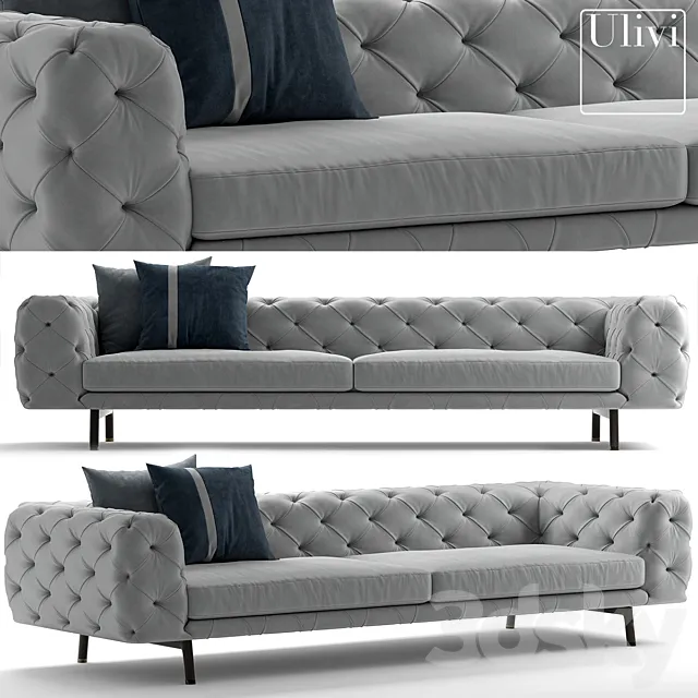 Sofa ULIVI SALOTTI daniel 3DModel
