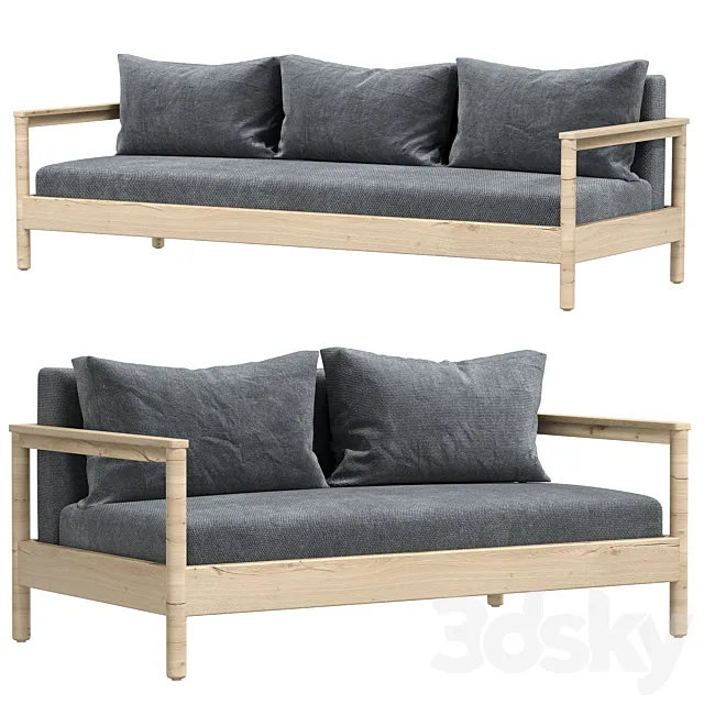 Sofa Varaschin Bali 3D Model