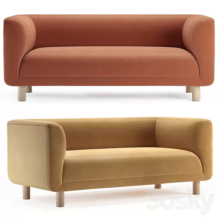 Sofa Veneto 3D Model Free