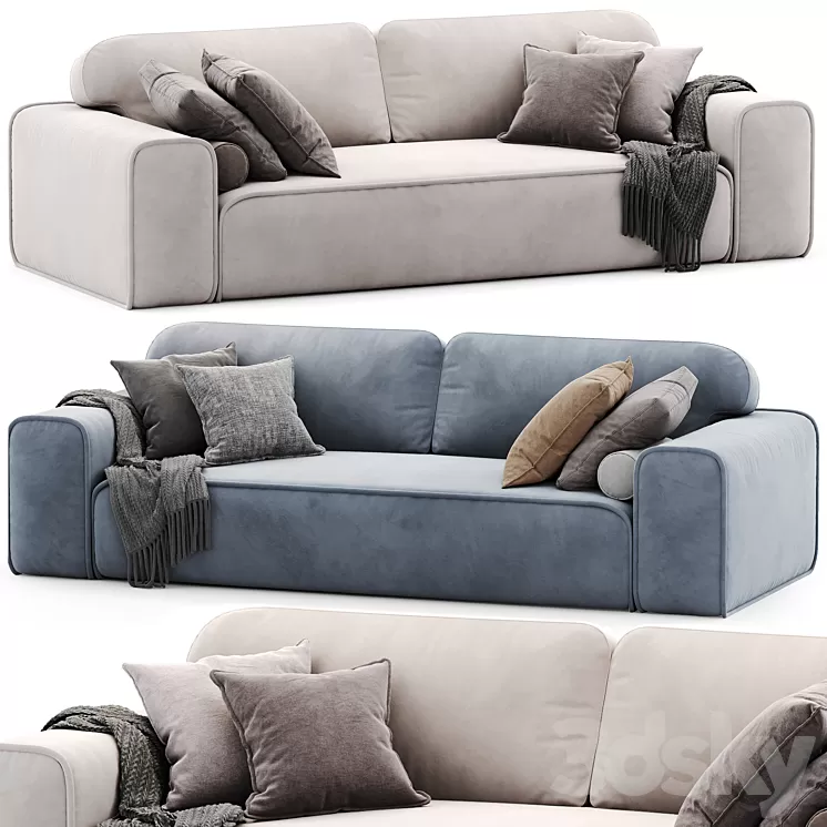 Sofa VIENA from Sofa ru| Viena Sofa 3D Model Free