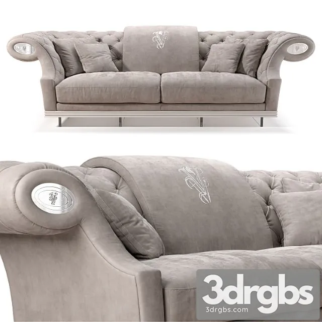 Sofa Visionnaire Valancourt 3D Model Free