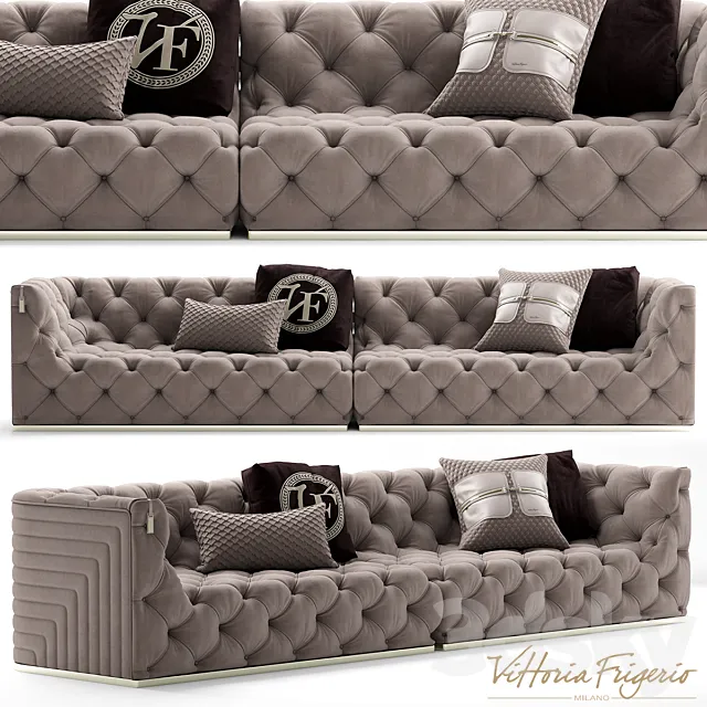 Sofa vittoriafrigerio Caracciolo 3DModel
