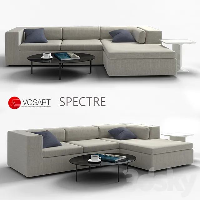 Sofa Vosart Spectre 3DModel