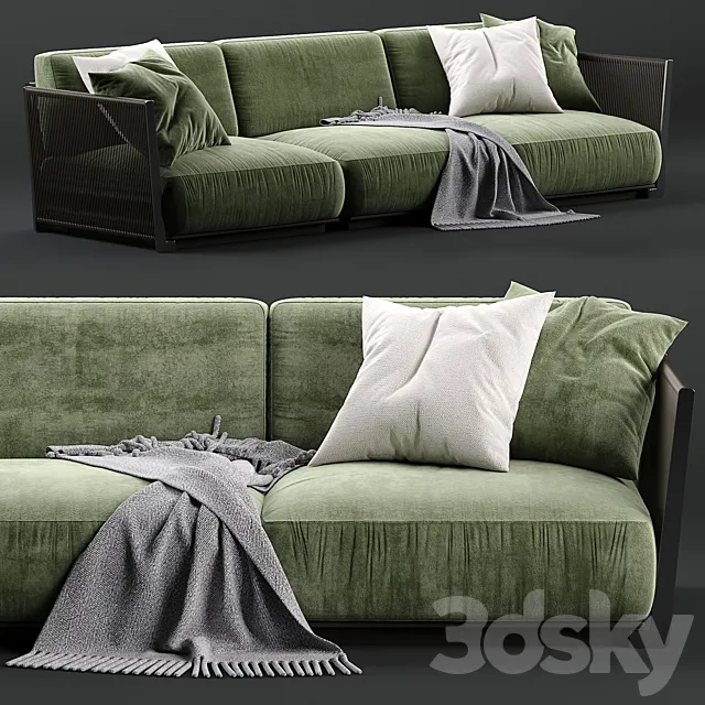 Sofa Vulcano Flexform 3DModel