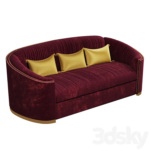 Sofa Wales from Brabbu 3D Model