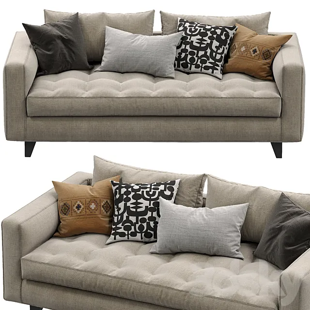 Sofa Willy Slim By Marac 3DModel