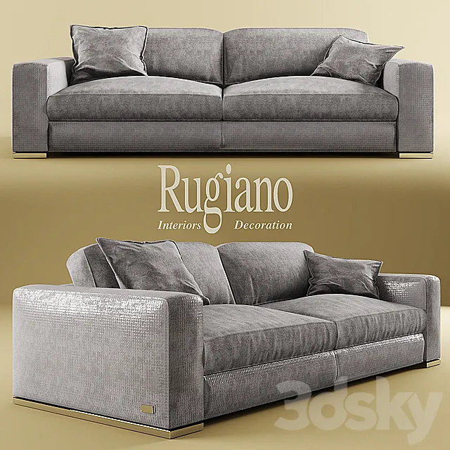 sofa with textures Free Download