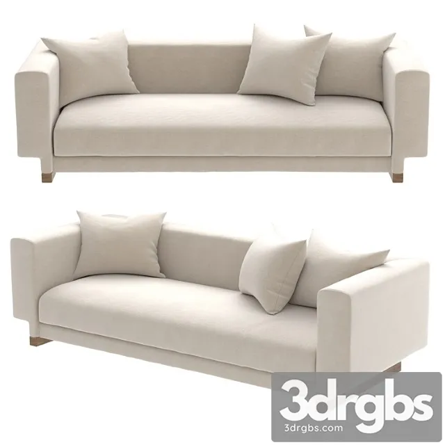 Sofa with wooden internal structure