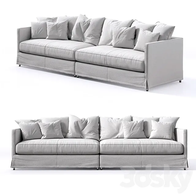 Sofa Zone 950 Deco 3D Model