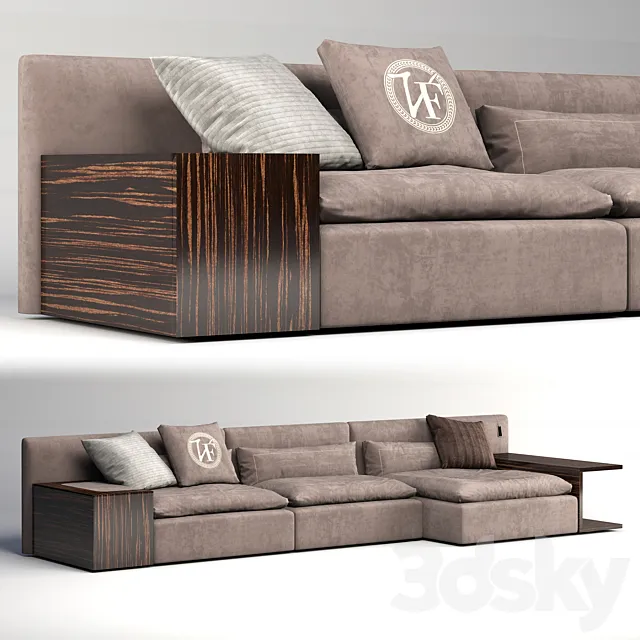 Sofas Savoia 3DModel