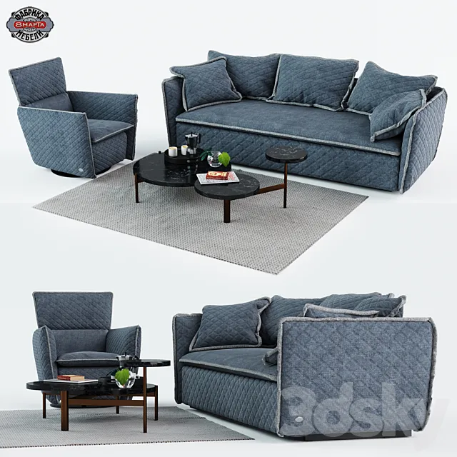 SOFI-CLASSIC MODULAR SOFA 3DModel