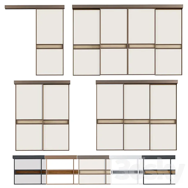 Sofia Scala Doors 3D Model