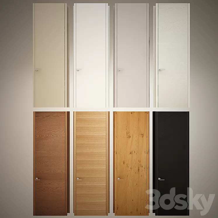 Sofia Skyline 3D Model