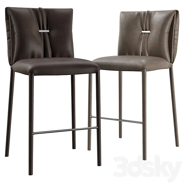 Soft Bar Stool Reflex Angelo 3DModel